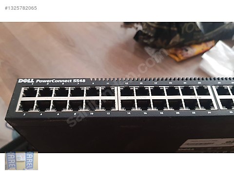 DELL PC5548 POWERCONNET 5548 48x1GB BASE-T 2x10GB SFP sahibinden