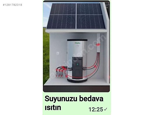 İkinci El ve Sıfır Alışveriş / Bahçe & Yapı Market / Yapı Malzemeleri / Isıtma / Güneş Enerjisi Sistemi
