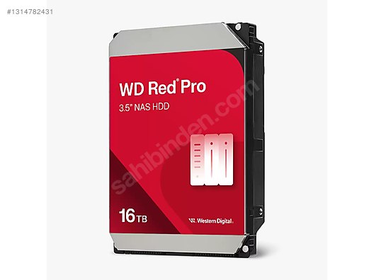 Western Digital 16TB WD Red Pro NAS 7200rpm sahibinden.comda