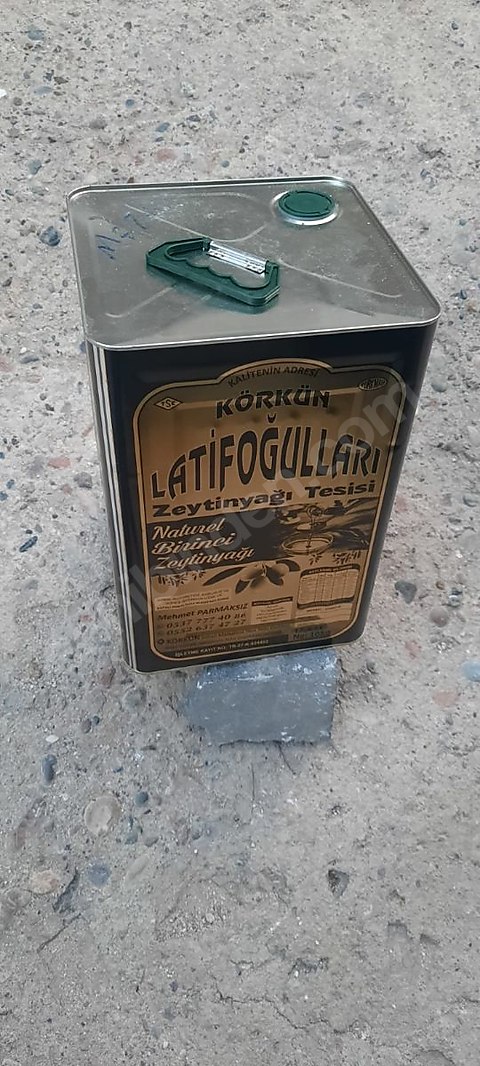 KENDİ MAHSULUMUZ ZEYTİNYAĞI