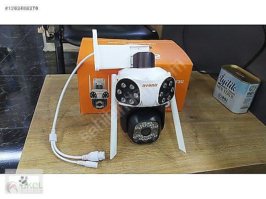 Vista Scan 用　IP 5枚　中古 AVENİR AV-S333 9MP 3 Kameralı PTZ Wi-Fi Sirenli Akıllı enuygun