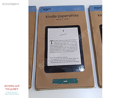 Amazon Kindle 12.Nesil Paperwhite 16gb Jade + Kılıf Hediye