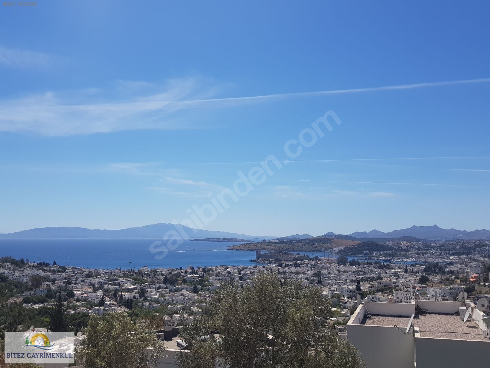 BODRUM MERKEZDE DENİZ MANZARALI 4+1 MÜSTAKİL VİLLA Kiralık Müstakil