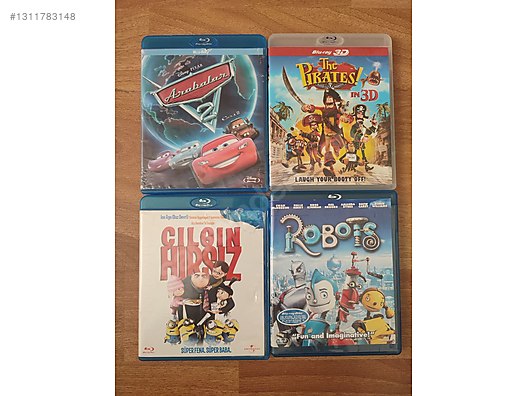 Orijinal Blu-ray + DVD Koleksiyonu | 16 Adet | Hızlı Satılık