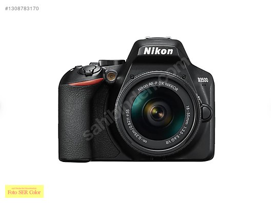 DSLR / Nikon / D3500 / NİKON D3500 18-55 LENS SIFIR KAPALI KUTU