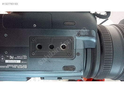 sony dcr-vx2200 mini dv kamera on sahibinden.com - 1327783183