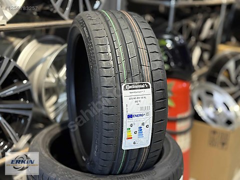 225 40 18 XL 92Y FR CONTİNENTAL SPORTCONTACT 7 - ERKİN OTO'DA
