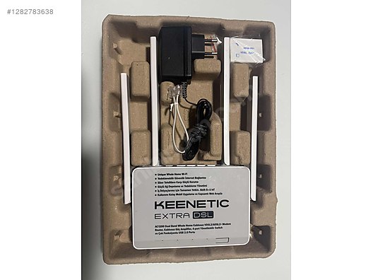 Keenetic AC1200 DSL 1200 modem router - ADSL Modem ilanları uygun fiyatlarıyla sahibinden.com'da