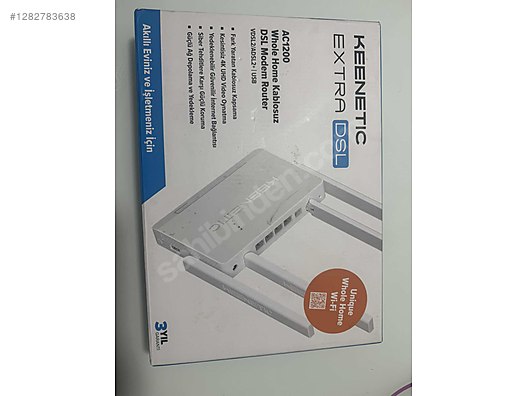 İkinci El ve Sıfır Alışveriş / Bilgisayar / Çevre Birimleri / Modem & Ağ Ürünleri / ADSL Modem