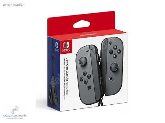 Nintendo Switch Joy-Con Controller GRİ RENK GÖZDE ELEKTRON