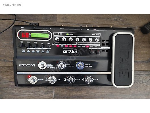 Zoom G7.1ut multieffect processor - Prosesör ve Diğer Enstrüman