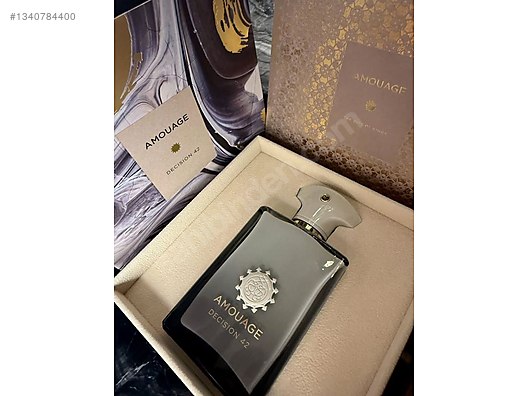 Amouage decision 42 man 10 ml - Amouage Sample / Tester Erkek