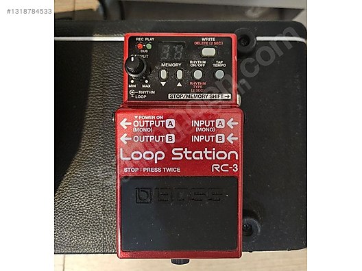 BOSS RC-3 Loop Station　ＡＣアダプター付き Boss RC-3 Loop Station - Gitar Amfisi ve Diğer Enstrüman Yan