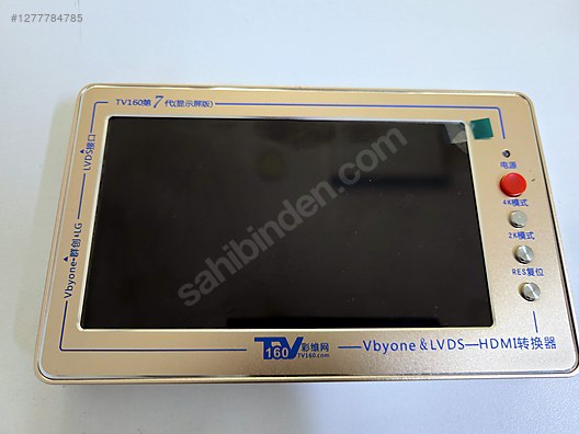 TV 160 LCD-LED TV TEST CİHAZI on sahibinden.com - 1277784785