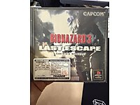 Resident Evil 3 orijinal Ps1 koleksiyonluk