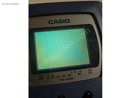 Casio / CASİO TV-600CM CEP TELEVİZYONU on sahibinden.com - 1323785524