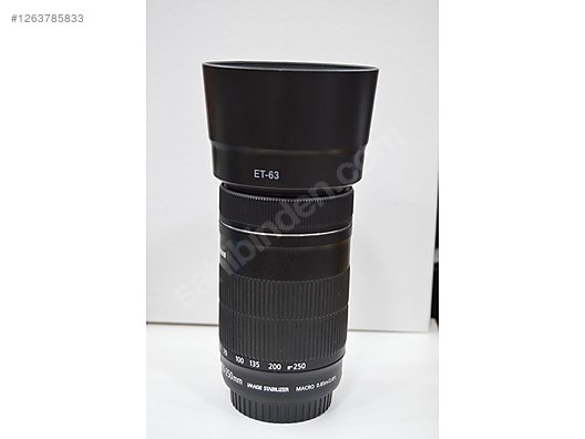 USED: Canon EF-S 55-250mm F4-5.6 IS II Lens