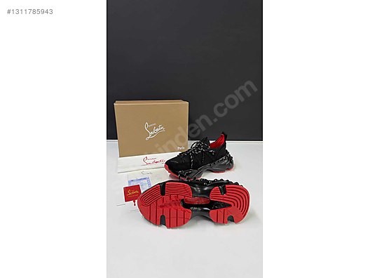 Christian Louboutin Black Sneker BRANDROOM 40 / 46 - Erkek Günlük