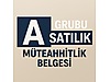 A GRUBU MÜTEAHHİTLİK BELGESİ OLAN ANONİM ŞİRKET A GRUBU MÜTEAHHİTLİK BELGESİ OLAN ANONİM ŞİRKET