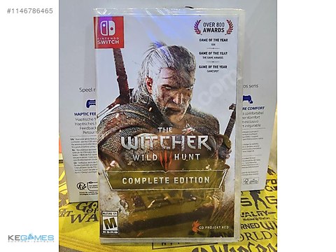 Nintendo Switch Game Deals - The Witcher 3 Wild Hunt Complete Edition (2  DLC's included) - Games Physical Cartridge - AliExpress