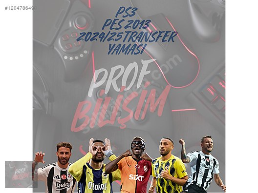 PS3 PES 2013 2024/25 Sezonu Güncel Kadro Oyun Yükleme