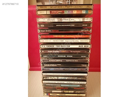 Etnik & Folklorik öğelerden oluşan CD Koleksiyonu - Hediyeli