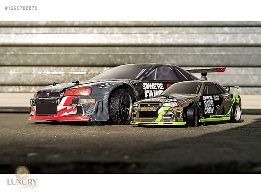 HPI E10 DRIFT FAIL CREW NISSAN SKYLINE R34 GT-R - HPI Racing RC