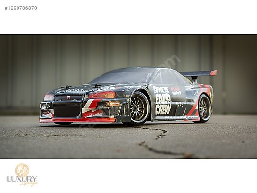 HPI Racing / HPI E10 DRIFT FAIL CREW NISSAN SKYLINE R34 GT-R on