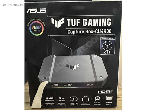 Asus Tuf Capture Box CU-4K30 on sahibinden.com - 1339786949