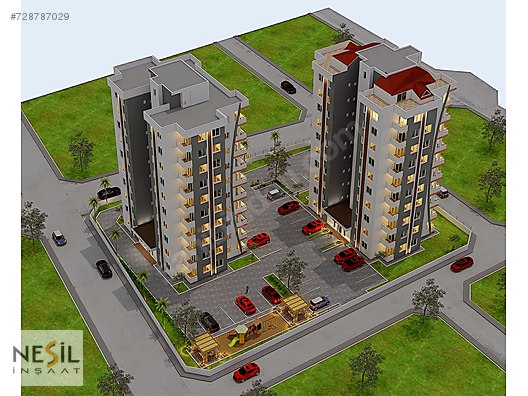 NESİL İNŞAAT�TAN SATILIK 4+0 DAİRELER Satılık Daire İlanları