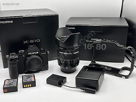 Mirrorless / Fujifilm / X-S10 / FUJİFİLM XS10 BODY+16-80 Lens + 2