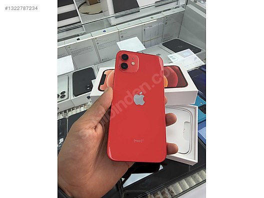 Apple / iPhone 12 / İphone 12 128Gb Kırmızı Tr Çiziksiz sahibinden