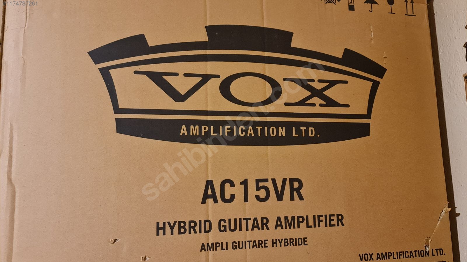 VOX AC 15 VR HYBRID Gitar Amfisi Gitar Amfisi ve Diğer Enstrüman Yan