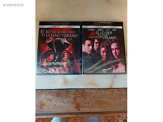 I KNOW WHAT DID YOU LAST SUMMER (1 & 2)4K BLURAY SET - Yabancı Blu