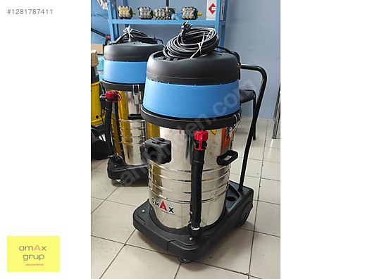 OMAX 603 wdm üç motorlu ıslak kuru süpürge - Sanayi Makineleri ve