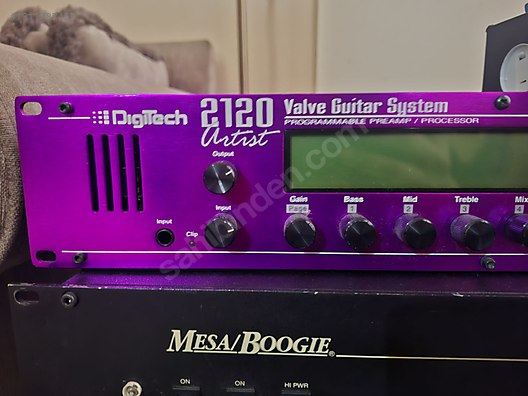 Diğer Pre Amfi - Digitech 2120 Artist Valve Guitar System ve pedal