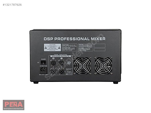 GOLD AUDİO ELITE-PUS 10 KANAL 2X600W 120 DSP EFEKT ANFİLİ MİKSER