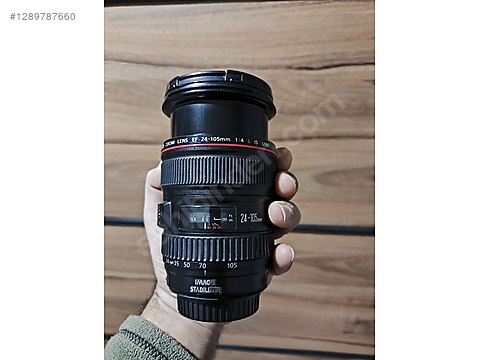 Lensler / Canon kırmızı Halkalı 24-105mm f4 sahibinden.comda