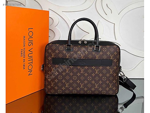 Louis Vuitton Porte Documents Voyage Vejital Deri El Çantası