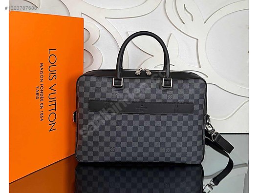 Louis Vuitton Porte Documents Voyage Vejital Deri El Çantası