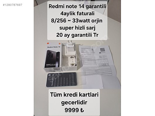 Used & Brand New Items / Cell Phones & Accessories / Cell Phones / Xiaomi / Redmi Note 14