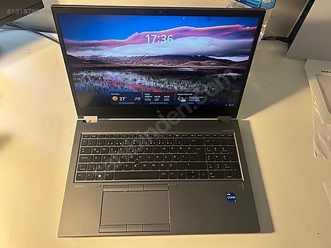 HP / HP ZBook Fury 15.6 inç G8 - 32GB RAM, 4GB GPU, i7, 500GB SSD