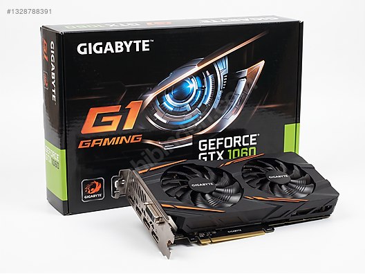 Gigabyte GeForce GTX 1060 Windforce OC 6GB on sahibinden.com