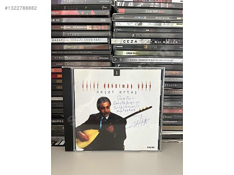 Neşet Ertaş Zülüf Dökülmüş Yüze İmzalı CD - Müzik CD leri