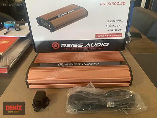 Amfi / Reiss Audio PX-600.2d Class Amfi Subwoofer veya Midrange