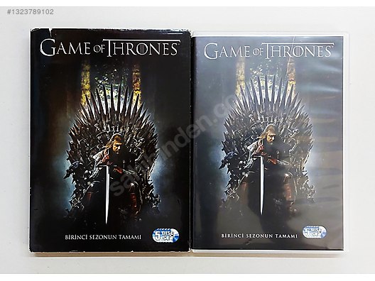 Game of Thrones 1.Sezon - 5 Disk DVD Dizi Box Set - Yabancı DVD