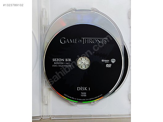 Game of Thrones 1.Sezon - 5 Disk DVD Dizi Box Set - Yabancı DVD