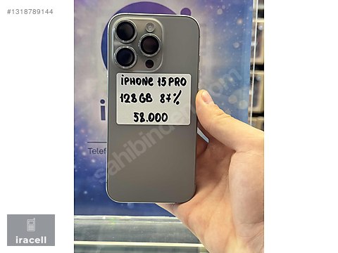 Apple / iPhone 15 Pro / 1 YIL GARANTİLİ APPLE TÜRKİYE İPHONE 15