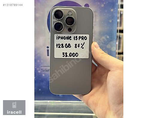 Apple / iPhone 15 Pro / 1 YIL GARANTİLİ APPLE TÜRKİYE İPHONE 15