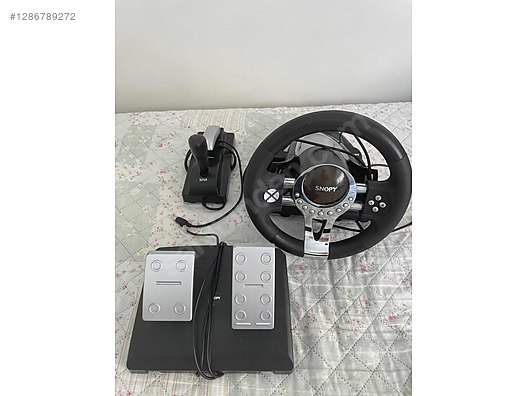 Used & Brand New Items / Gaming & Gamers Exclusive / Gaming Equipment / PC Game Racing Wheels